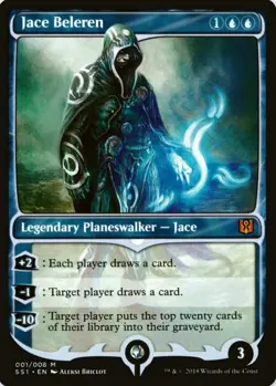 X 1 Jace Beleren NM-M SSI 001 MTG Magic The Gathering - Image 1