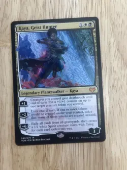 Kaya, Geist Hunter Innistrad Crimson Vow - Plainswalker MTG Magic The Gathering - Image 3