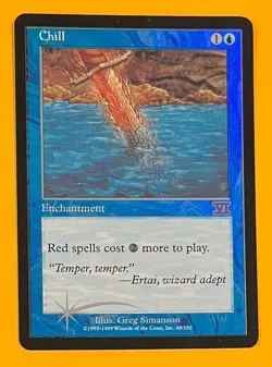 MTG CHILL (Foil) Arena Promo (OldManMTG 013-107) - Image 1