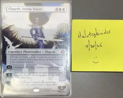 Elspeth, Storm Slayer #0398 (Borderless - Regular) Magic the Gathering - Image 2