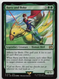 Bartz and Boko R Normal FINAL FANTASY 175 NM - Image 1