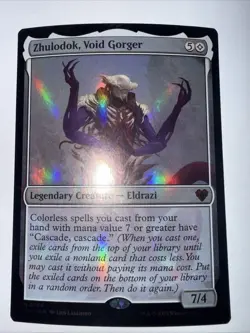 Zhulodok, Void Gorger Commander Masters Foil - Image 1
