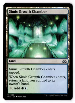 Simic Growth Chamber 298 Commander: Duskmourn: House of Horror NM - Image 1