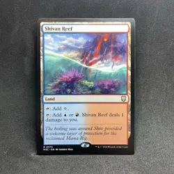 1x Shivan Reef NM Eng MTG - Modern Horizons 3 Commander - Image 1