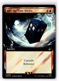 Into the Time Vortex (Extended Art) (Surge Foil) 978 Universes Beyond: Doctor Wh - Image 1