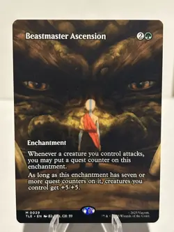 Beastmaster Ascension (Borderless) 39 M Avatar: The Last Airbender NM MTG - Image 1