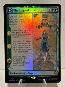 The Legend of Kyoshi 186 M Avatar: The Last Airbender FOIL NM MTG - Image 1