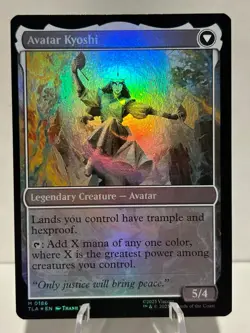 The Legend of Kyoshi 186 M Avatar: The Last Airbender FOIL NM MTG - Image 2