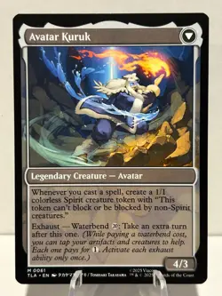 The Legend of Kuruk 61 M Avatar: The Last Airbender NM MTG - Image 2