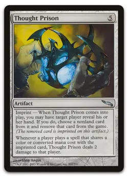 Thought Prison #261 (NM) Mirrodin MRD Magic MTG - Image 1
