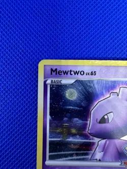 2009 Pokemon TCG #9/16 Pokemon Rumble Stamp Mewtwo Played Condition - Image 2