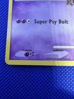 2009 Pokemon TCG #9/16 Pokemon Rumble Stamp Mewtwo Played Condition - Image 5