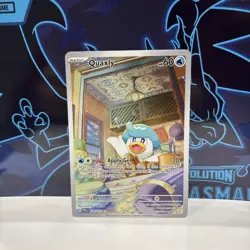 Pokemon Paldea Evolved - 206/193 Quaxly - Illustration Rare - NM/M - Image 1