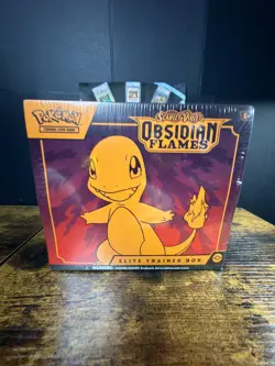 Pokemon TCG: Scarlet & Violet Obsidian Flames Elite Trainer Box Factory Sealed - Image 1