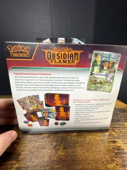 Pokemon TCG: Scarlet & Violet Obsidian Flames Elite Trainer Box Factory Sealed - Image 4