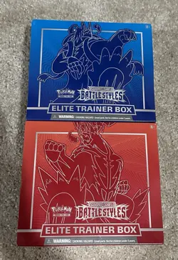 Battle Styles Elite Trainer Box Etb Lot of 2 Pokemon TCG Factory Sealed MINT - Image 1