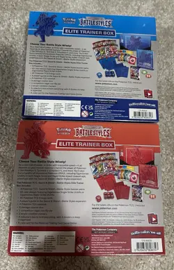 Battle Styles Elite Trainer Box Etb Lot of 2 Pokemon TCG Factory Sealed MINT - Image 2