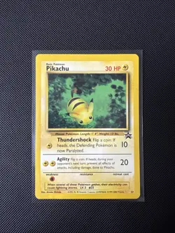 Pokemon TCG 2000 Black Star Promo Pikachu #27 the Power of One - MP - Image 1