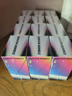 Pokemon Prismatic Evolutions Booster Bundles Lot Of 12 New Sealed - Image 2