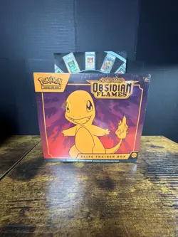 Pokemon TCG: Scarlet & Violet Obsidian Flames Elite Trainer Box Factory Sealed - Image 1