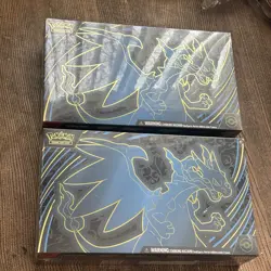 Pokemon Phantasmal Flames Mega Charizard UPC Ultra Premium Costco 2 Pack IN HAND - Image 1