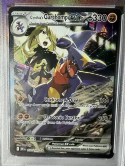 2025 Pokemon Destined Rivals Cynthia’s Garchomp ex #232 PSA 10 - Image 2