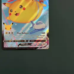 Pokemon Celebrations Flying Pikachu VMAX Full Art 007/025 Ultra Rare - Image 4