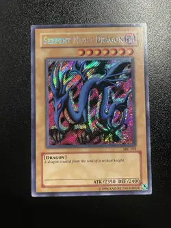 Yu-Gi-Oh! TCG Serpent Night Dragon SRL-103 Secret Rare Unlimited LP - Image 1