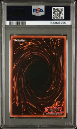 2002 Yu-Gi-Oh! Man-Eater Bug Legend Of Blue Eyes LOB Unlimited Super Rare PSA 6 - Image 2