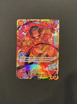 *NM* One Piece TCG Gol D Roger SEC OP09-118 Emperors in the New World Bandai - Image 1