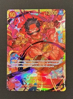 *NM* One Piece TCG Gol D Roger SEC OP09-118 Emperors in the New World Bandai - Image 3