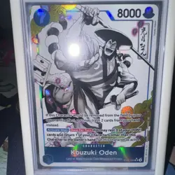 Kouzuki Oden (Alt Art Parallel) SR Starter Deck 22: Ace & Newgate ST22-005 NM! - Image 1