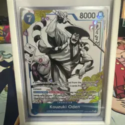 Kouzuki Oden (Alt Art Parallel) SR Starter Deck 22: Ace & Newgate ST22-005 NM! - Image 2