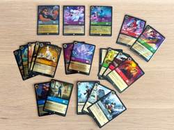 Disney Lorcana Fabled - Lot of 21 Cards - Legendary Elsa, Scar, Max - Cold Foil - Image 1