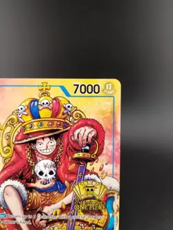 Monkey.D.Luffy (2nd Anniversary Stamped Promo) P-043 One Piece Promotion Card - Image 2