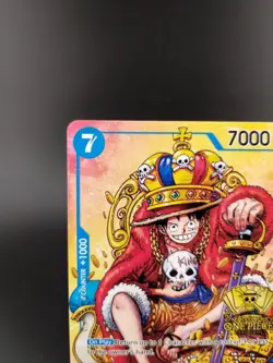 Monkey.D.Luffy (2nd Anniversary Stamped Promo) P-043 One Piece Promotion Card - Image 3