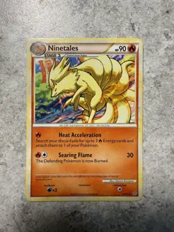 Pokemon Ninetales Unleashed Card 20/95 Regular - Image 1