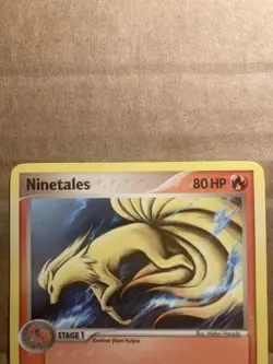 Ninetales Pokemon Card Emerald 38/106 LP - Image 3