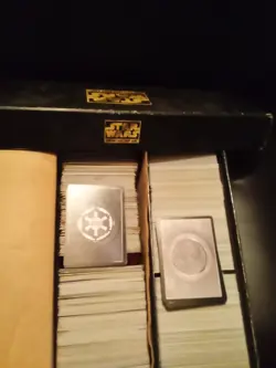 Star Wars CCG Mixed Card Lot with Decipher Binder - Image 1