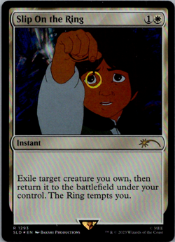 Slip on the Ring Foil from Secret Lair Drop Series, #1293 in NM condition - Image 1