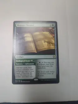 Monster Manual - Commander Legends: Battle for Baldur's Gate Regular Magic Mtg - Image 1