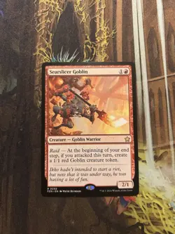 Searslicer Goblin 93 MTG NM Foundations - Image 1