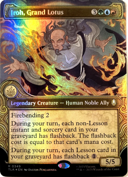 MTG Iroh, Grand Lotus - Foil - Showcase, NM-Mint, English Avatar: The Last Airbe - Image 1