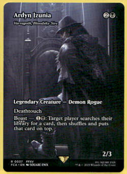 ARDYN IZUNIA - VARRAGOTH, BLOODSKY SIRE SHOWCASE FINAL FANTASY FCA MTG 37 - Image 1