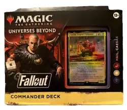 Magic The Gathering Universe Beyond Fallout Hail Caesar Commander Deck MEW DD-50 - Image 1