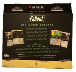 Magic The Gathering Universe Beyond Fallout Hail Caesar Commander Deck MEW DD-50 - Image 2