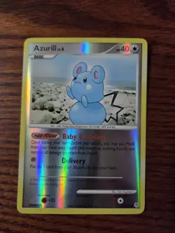 Azurill 69/130 - Diamond & Pearl - Pokemon TCG Reverse Holo - Image 1