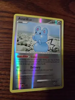 Azurill 69/130 - Diamond & Pearl - Pokemon TCG Reverse Holo - Image 3