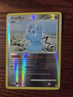Azurill 69/130 - Diamond & Pearl - Pokemon TCG Reverse Holo - Image 5