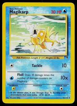 Pokemon Card - Magikarp Legendary Collection 52/110 Uncommon - Image 1